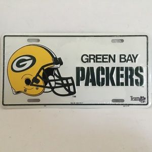 Green Bay Packers Novelty License plate. New sealed